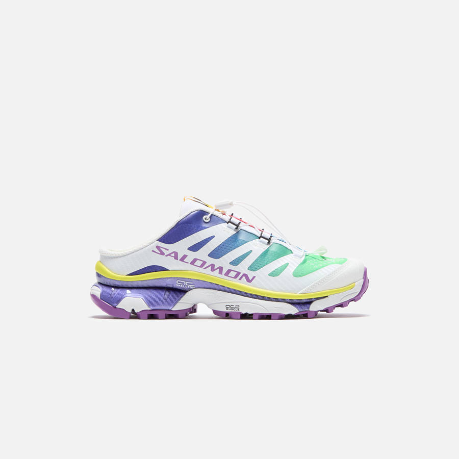 Blue / White Women Kith MM6 Maison Margiela x Salomon WMNS XT-4 Mules | 1296-TASKU