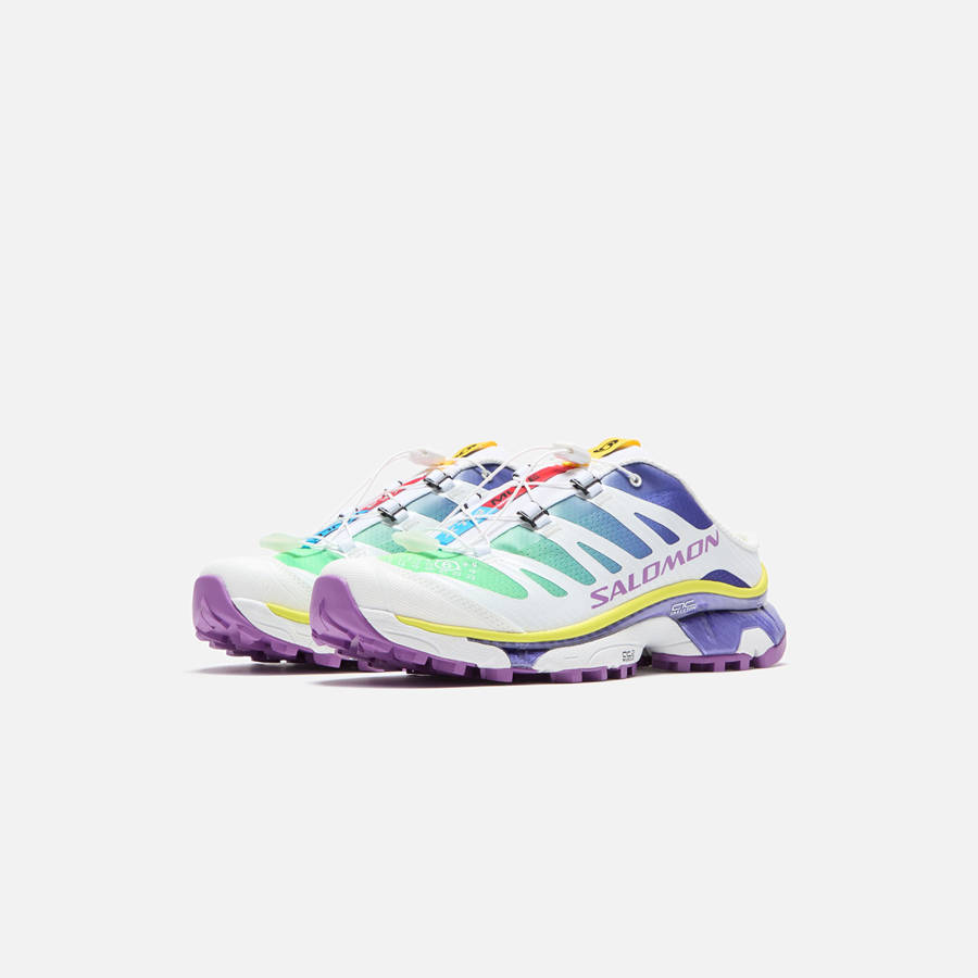Blue / White Women Kith MM6 Maison Margiela x Salomon WMNS XT-4 Mules | 1296-TASKU