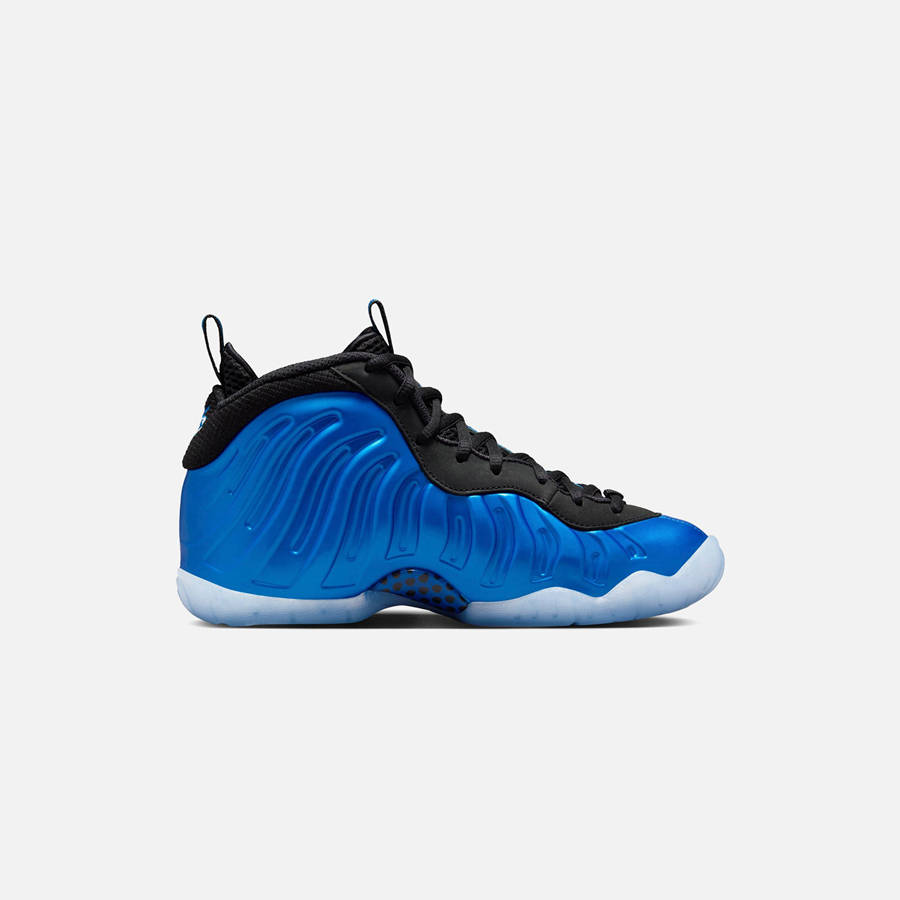 Blue / White / Black Kids' Kith Nike GS Air Foamposite One Sneakers | 2796-MVNDE