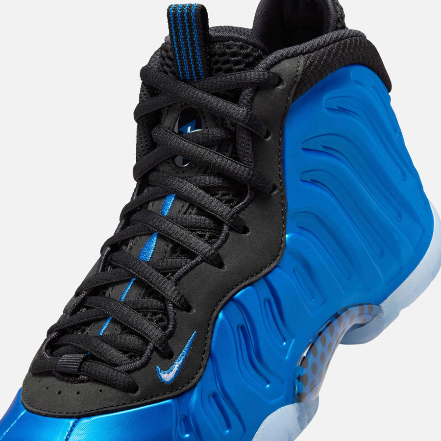 Blue / White / Black Kids' Kith Nike GS Air Foamposite One Sneakers | 2796-MVNDE