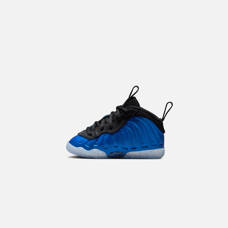 Blue / White / Black Kids' Kith Nike TD Air Foamposite One Sneakers | 1248-LHUBA