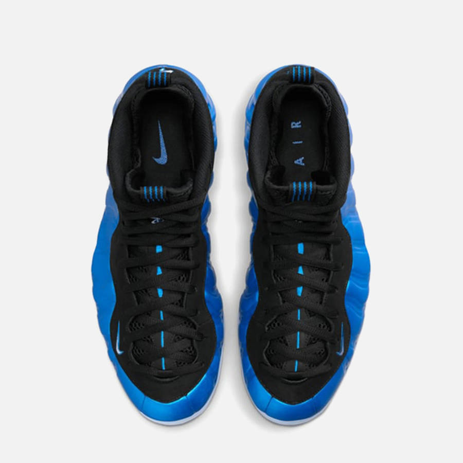 Blue / White / Black Men Kith Nike Air Foamposite One Sneakers | 7469-NBGKQ