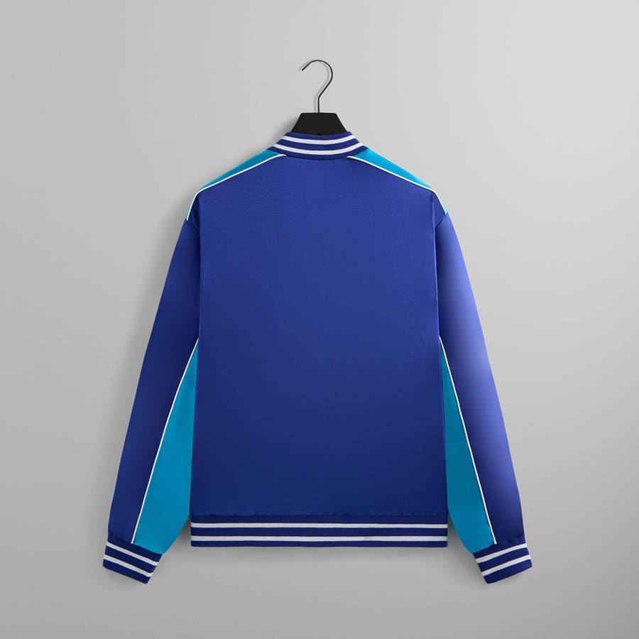 Blue / White / Red Men Kith for BMW Souvenir Moto Jackets | 3912-FKJVO