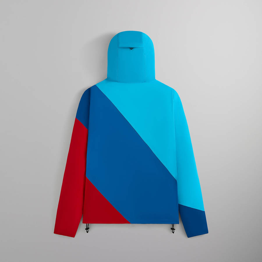 Blue / White / Red Men Kith for BMW Timo Windbreaker Jackets | 1453-IEDXL