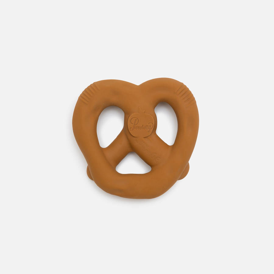 Brown Kids' Kith PiccoliNY Natural Rubber Baby Teether Toys | 7648-WMFGO