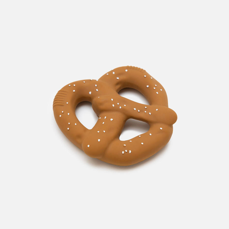 Brown Kids' Kith PiccoliNY Natural Rubber Baby Teether Toys | 7648-WMFGO