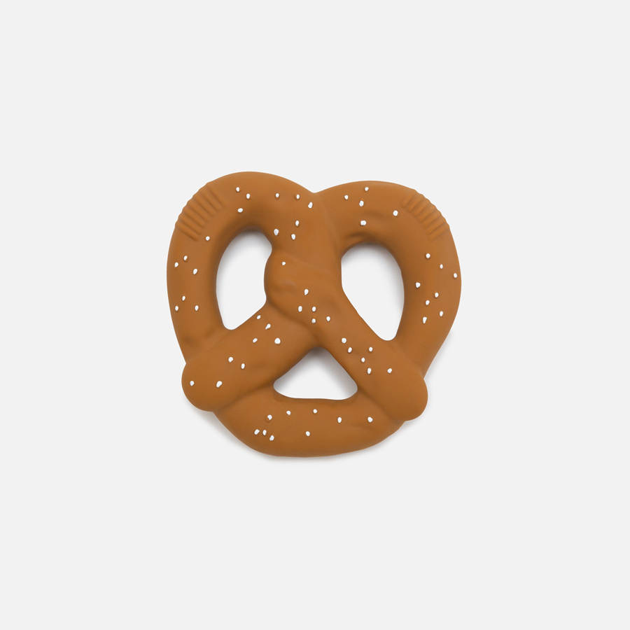Brown Kids\' Kith PiccoliNY Natural Rubber Baby Teether Toys | 7648-WMFGO