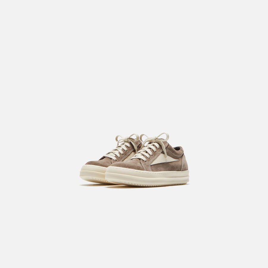Brown Kids' Kith Rick Owens Vintage Sneakers | 5907-YFQSG