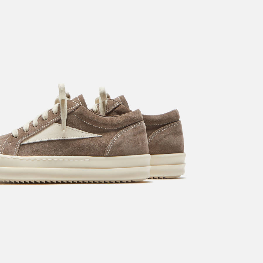 Brown Kids' Kith Rick Owens Vintage Sneakers | 5907-YFQSG