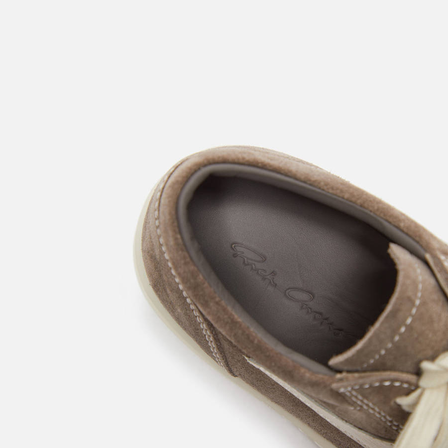 Brown Kids' Kith Rick Owens Vintage Sneakers | 5907-YFQSG