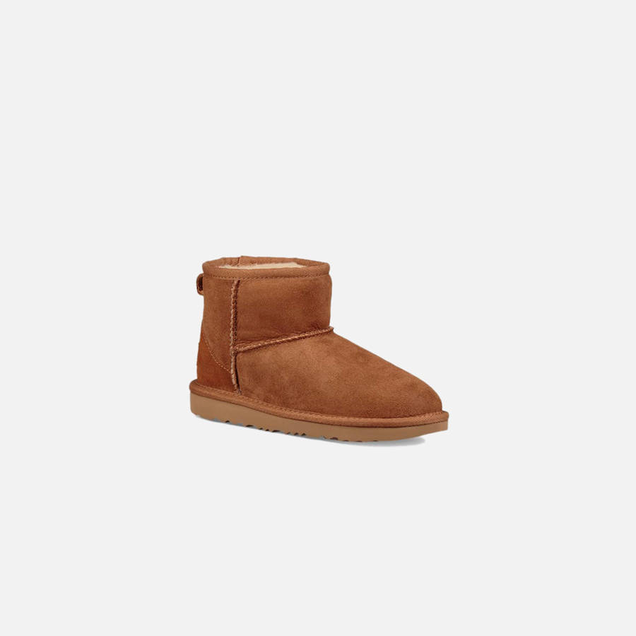 Brown Kids' Kith UGG Classic Mini II Boots | 2630-JSGXI