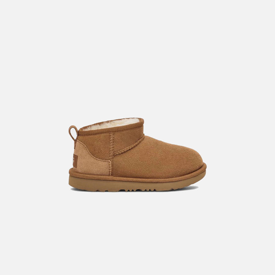 Brown Kids' Kith UGG Classic Ultra Mini Boots | 4120-ZUCSH