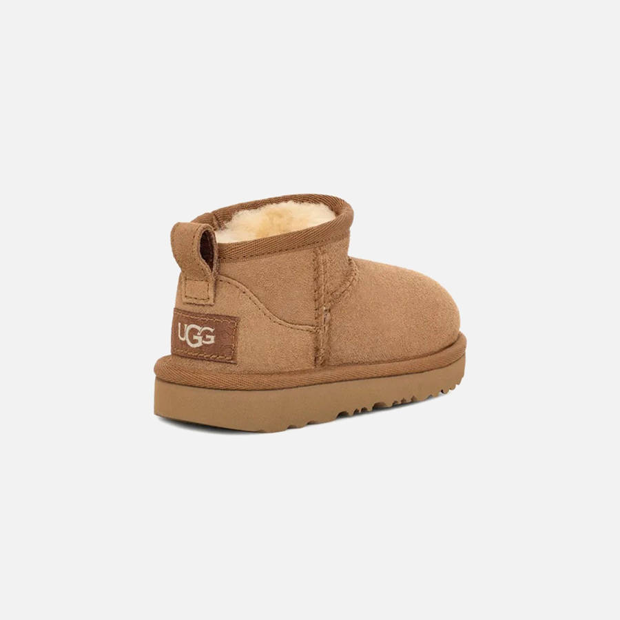 Brown Kids' Kith UGG TD Classic Ultra Mini Boots | 3412-VSWBT