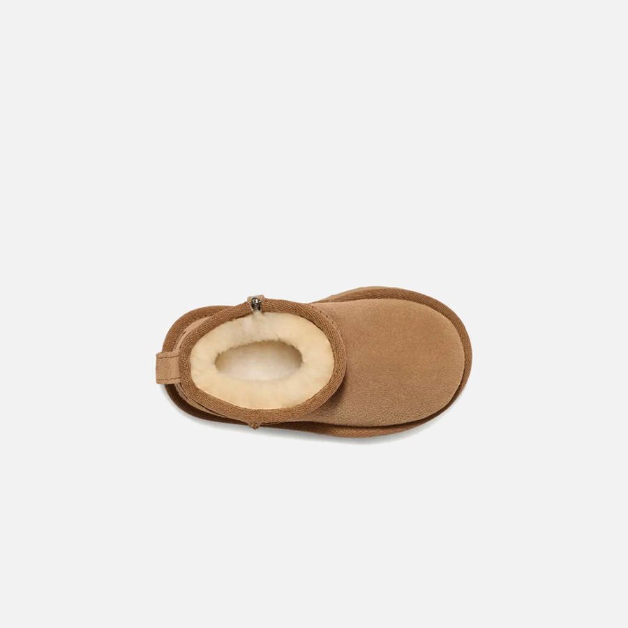 Brown Kids' Kith UGG TD Classic Ultra Mini Boots | 3412-VSWBT