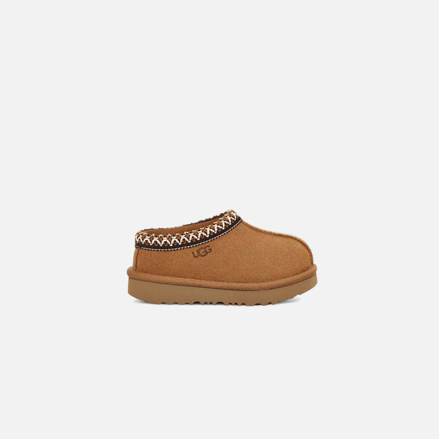 Brown Kids' Kith UGG TD Tasman II Boots | 0837-CKGJO