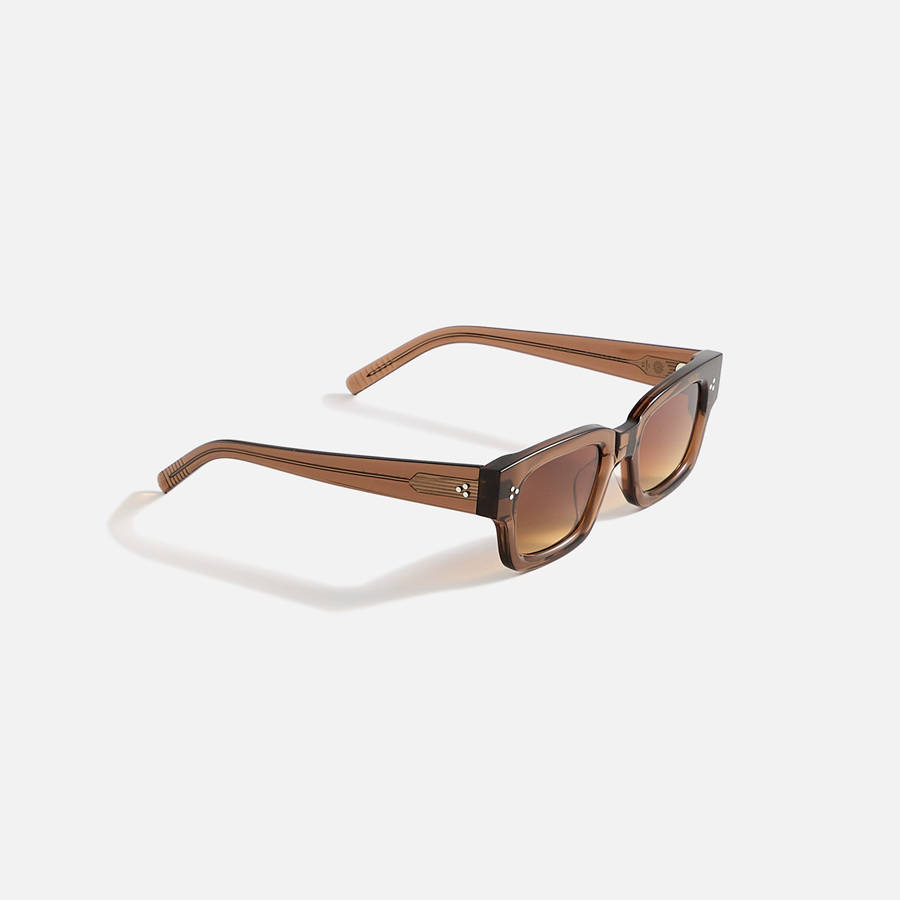 Brown Men Kith AKILA Syndicate Sunglasses | 9478-DUBZX