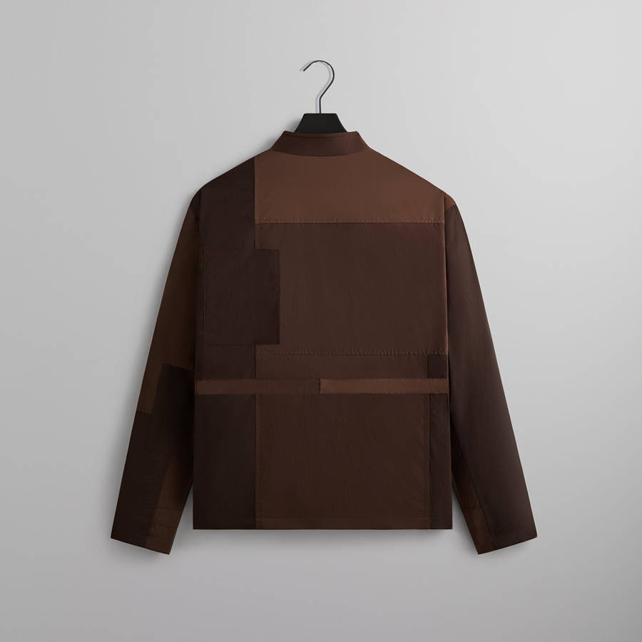 Brown Men Kith Amare Patchworked Jackets | 7268-ZRCUG