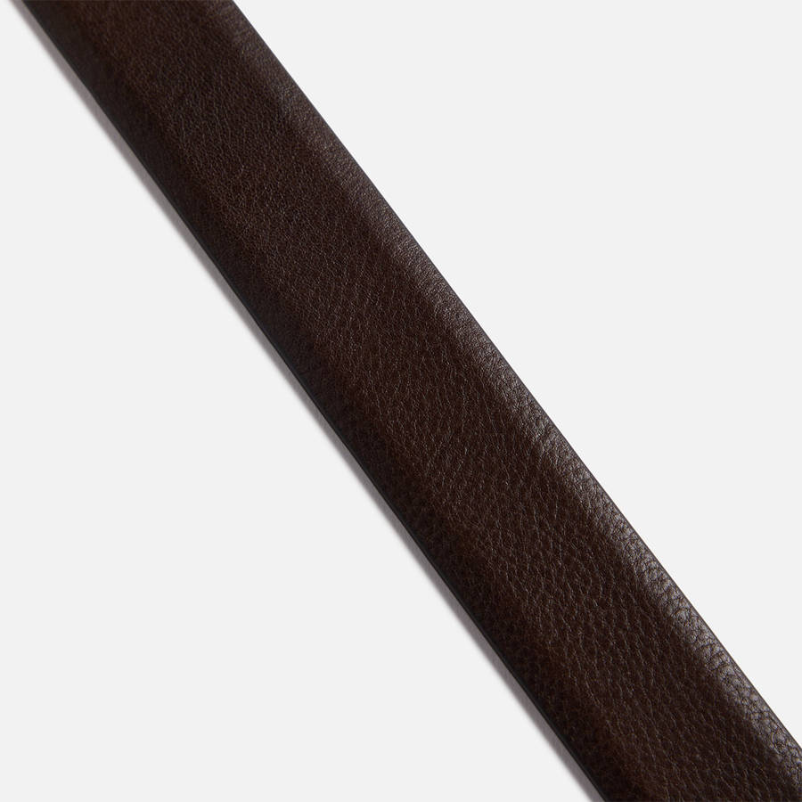 Brown Men Kith Anderson's Tanned Leather With Metal Tip And Keeper Belts | 5217-PKZDW