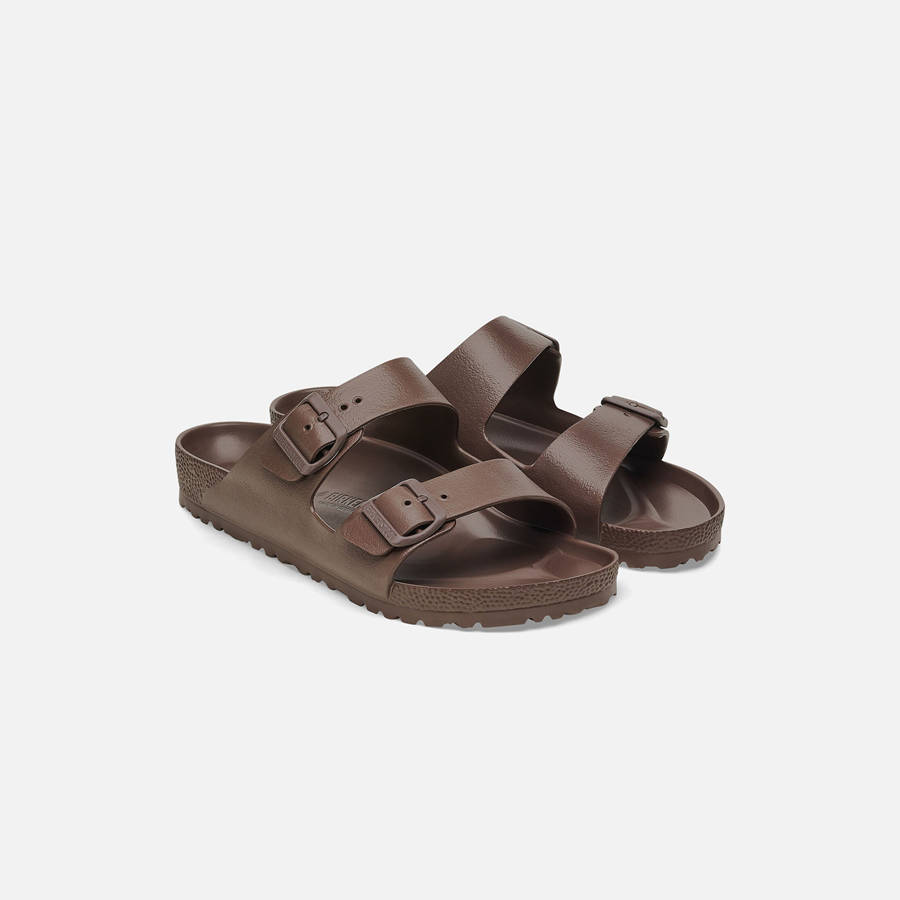 Brown Men Kith Birkenstock Arizona EVA Sandals | 9763-NHLEC