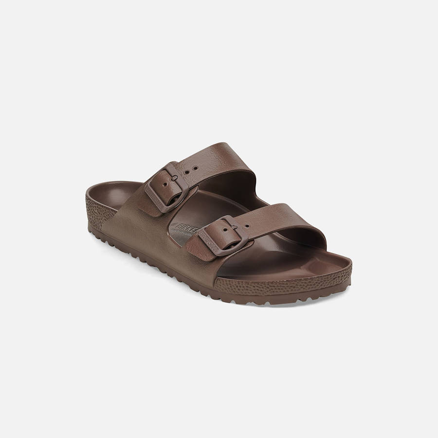 Brown Men Kith Birkenstock Arizona EVA Sandals | 9763-NHLEC