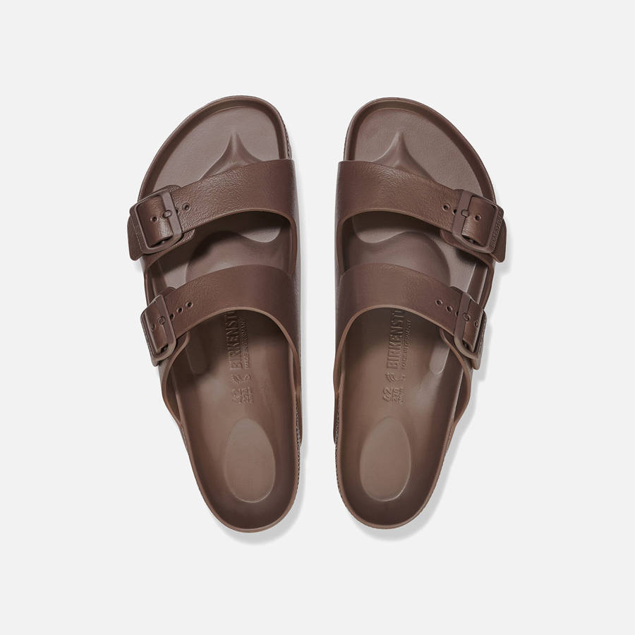 Brown Men Kith Birkenstock Arizona EVA Sandals | 9763-NHLEC