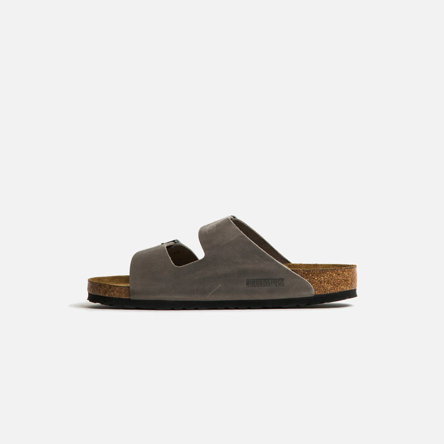 Brown Men Kith Birkenstock Arizona Soft Footbed Oiled Leather Sandals | 1685-VRKDC