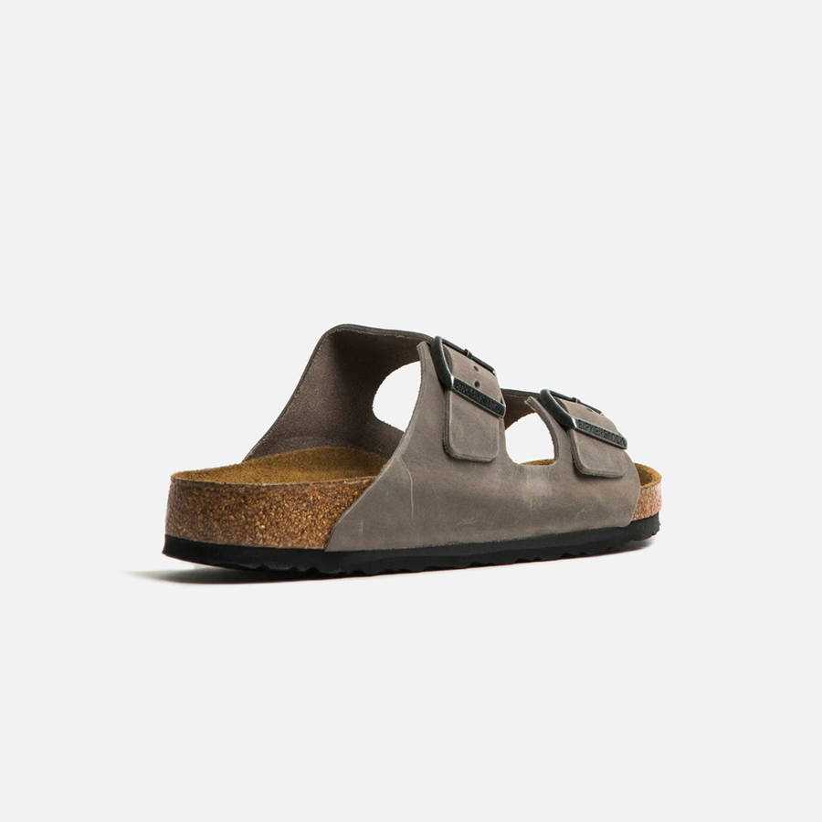 Brown Men Kith Birkenstock Arizona Soft Footbed Oiled Leather Sandals | 1685-VRKDC