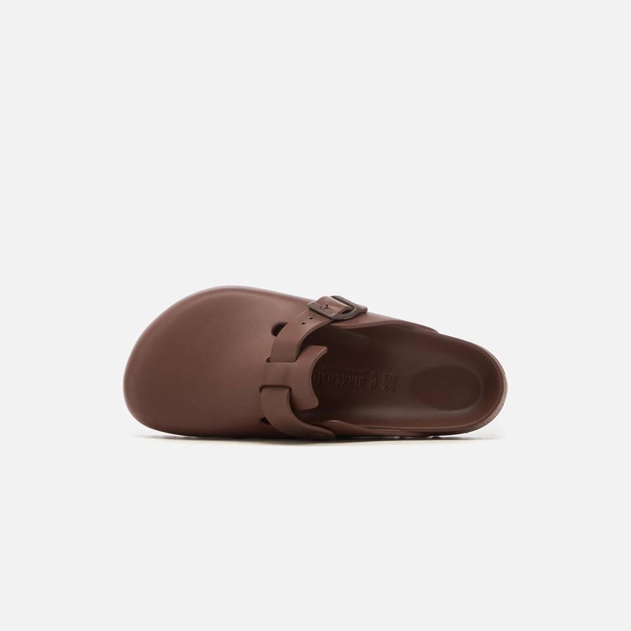 Brown Men Kith Birkenstock Boston EVA Sandals | 8634-NSBQD
