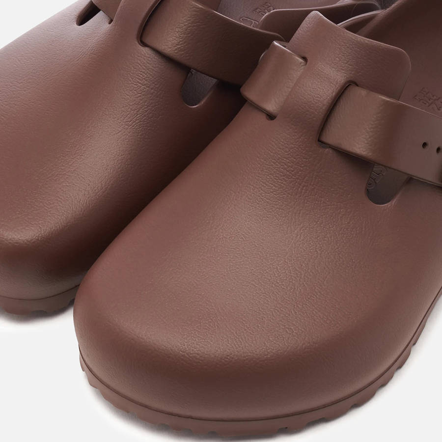 Brown Men Kith Birkenstock Boston EVA Sandals | 8634-NSBQD