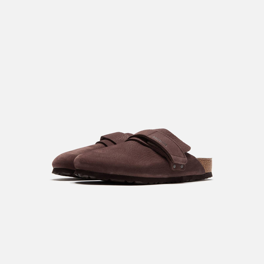 Brown Men Kith Birkenstock Nagoya Nubuck Sandals | 3691-GVPSM