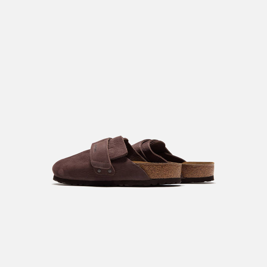 Brown Men Kith Birkenstock Nagoya Nubuck Sandals | 3691-GVPSM