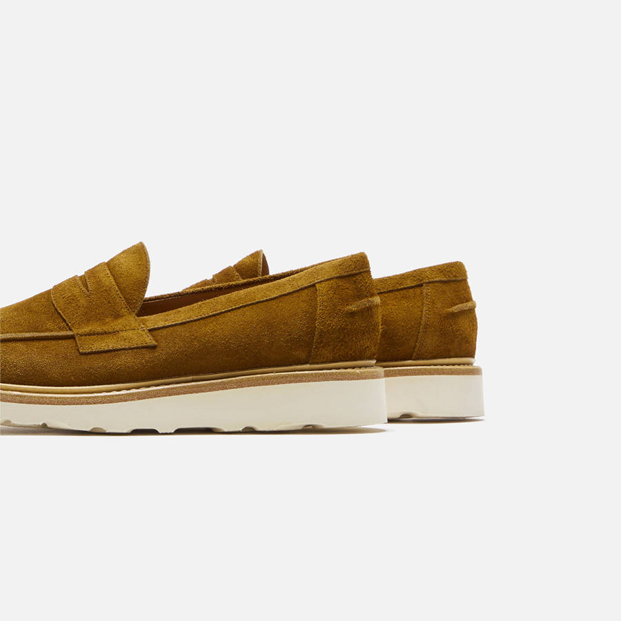Brown Men Kith Blackstock and Weber The Ellis Penny Loafers | 2745-EJTMP