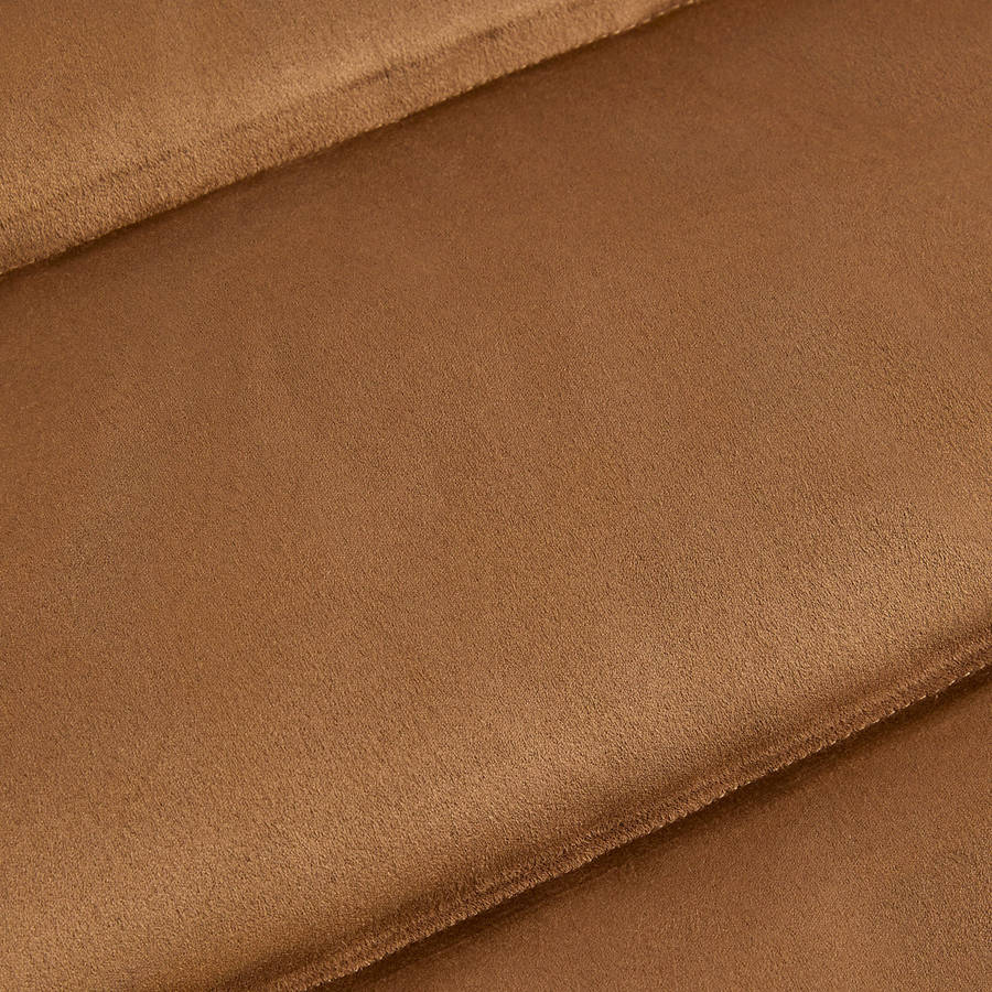 Brown Men Kith Bonded Microsuede Midi Vest | 5123-MTBDA