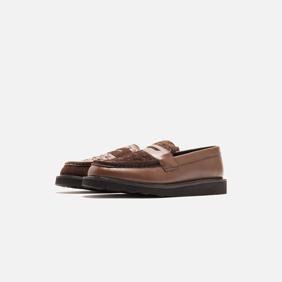 Brown Men Kith Caminando Loafers | 9421-XHGMK