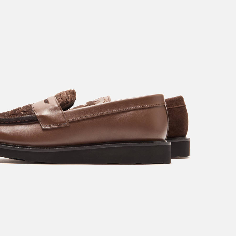 Brown Men Kith Caminando Loafers | 9421-XHGMK