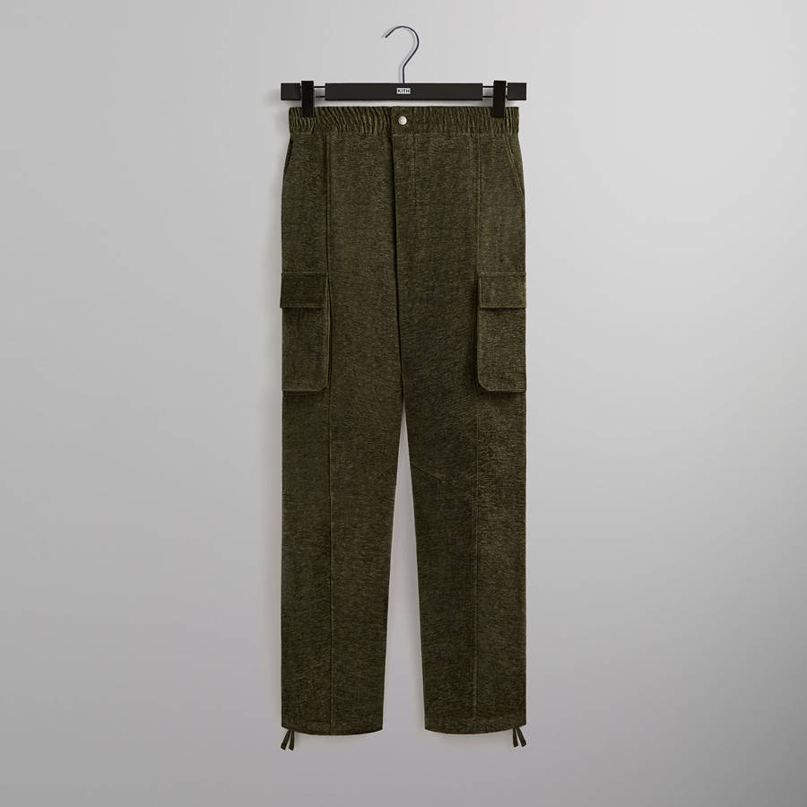 Brown Men Kith Chenille Bristol Pants | 2539-YDPNL