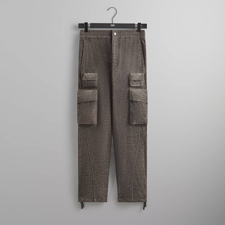 Brown Men Kith Chenille Chauncey Cargo Pants | 0196-QJVRX