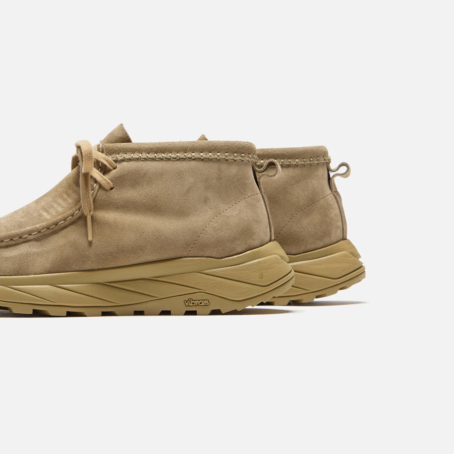 Brown Men Kith Clarks Wallabee Eden Dark Boots | 8950-FKTOX