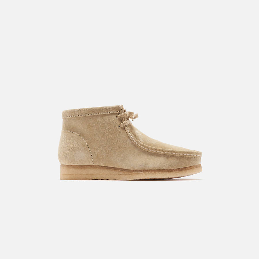 Brown Men Kith Clarks Wallabee Suede Boots | 4289-INKCJ