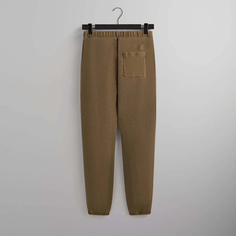 Brown Men Kith Compact Knit Nelson Sweat Pants | 1452-YUVMO