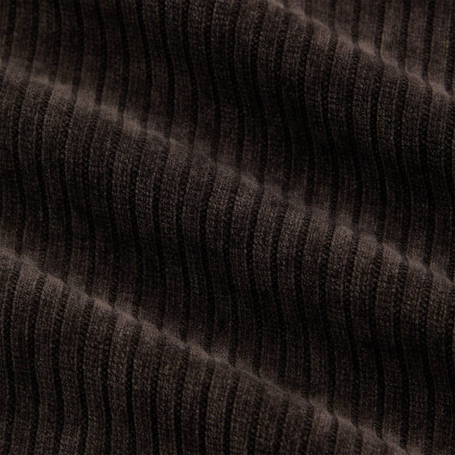 Brown Men Kith Corduroy Williams VI Hoodie Sweatshirts | 0672-SNARO