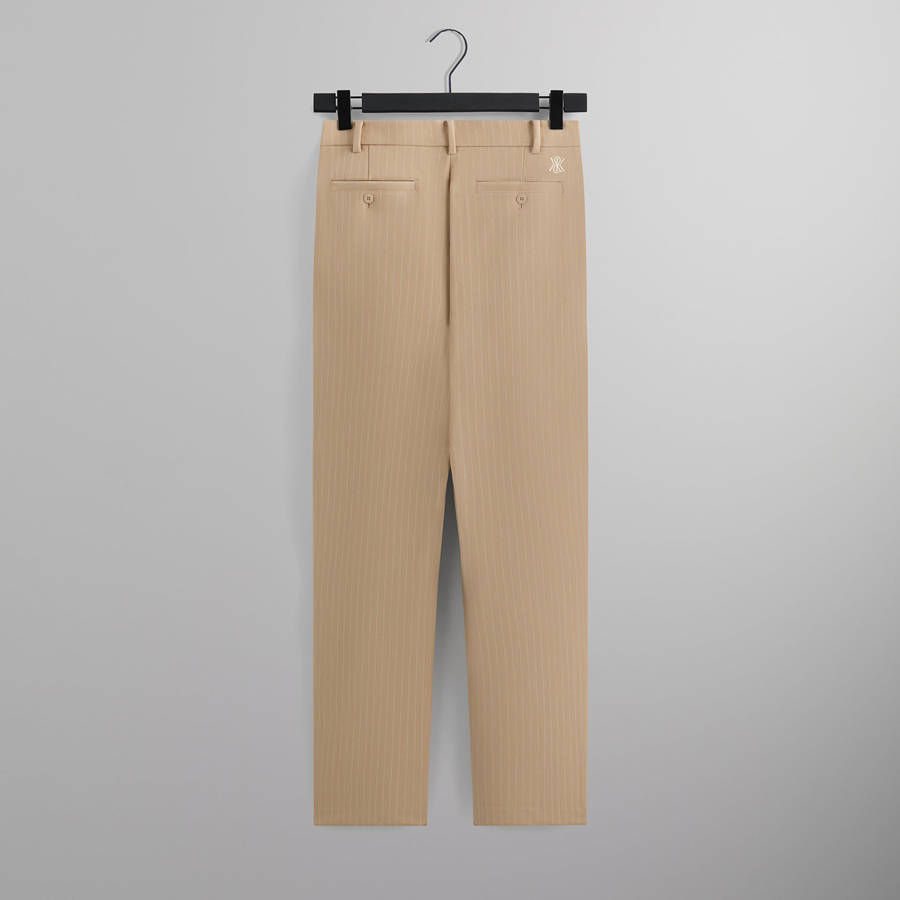 Brown Men Kith Double Weave Montrose Trouser Trousers | 0251-WYRNM