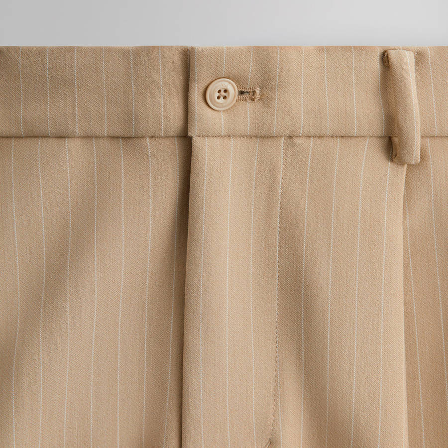 Brown Men Kith Double Weave Montrose Trouser Trousers | 0251-WYRNM