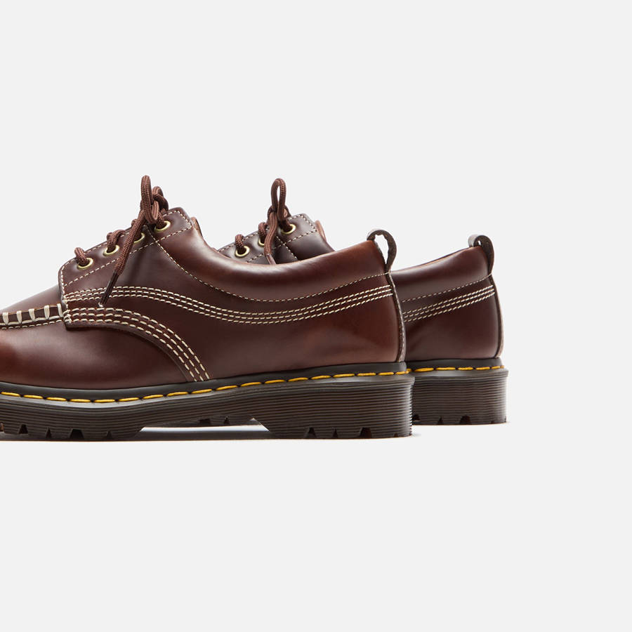 Brown Men Kith Dr. Martens Lowell Derby | 0654-ZGDXA
