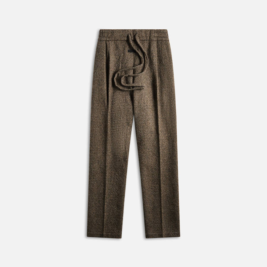Brown Men Kith Fear of God Drawstring Eternal Pants | 9354-WJFUV
