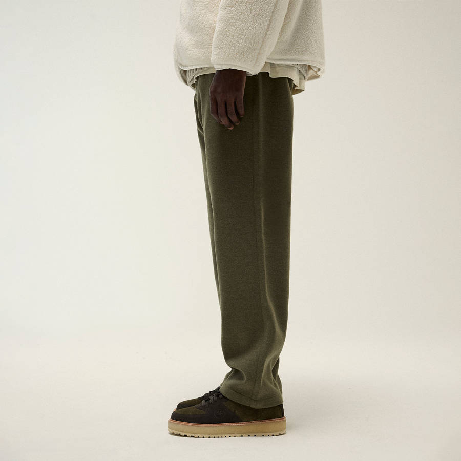 Brown Men Kith Felted Jersey Lorimer Pants | 3507-OJCPB