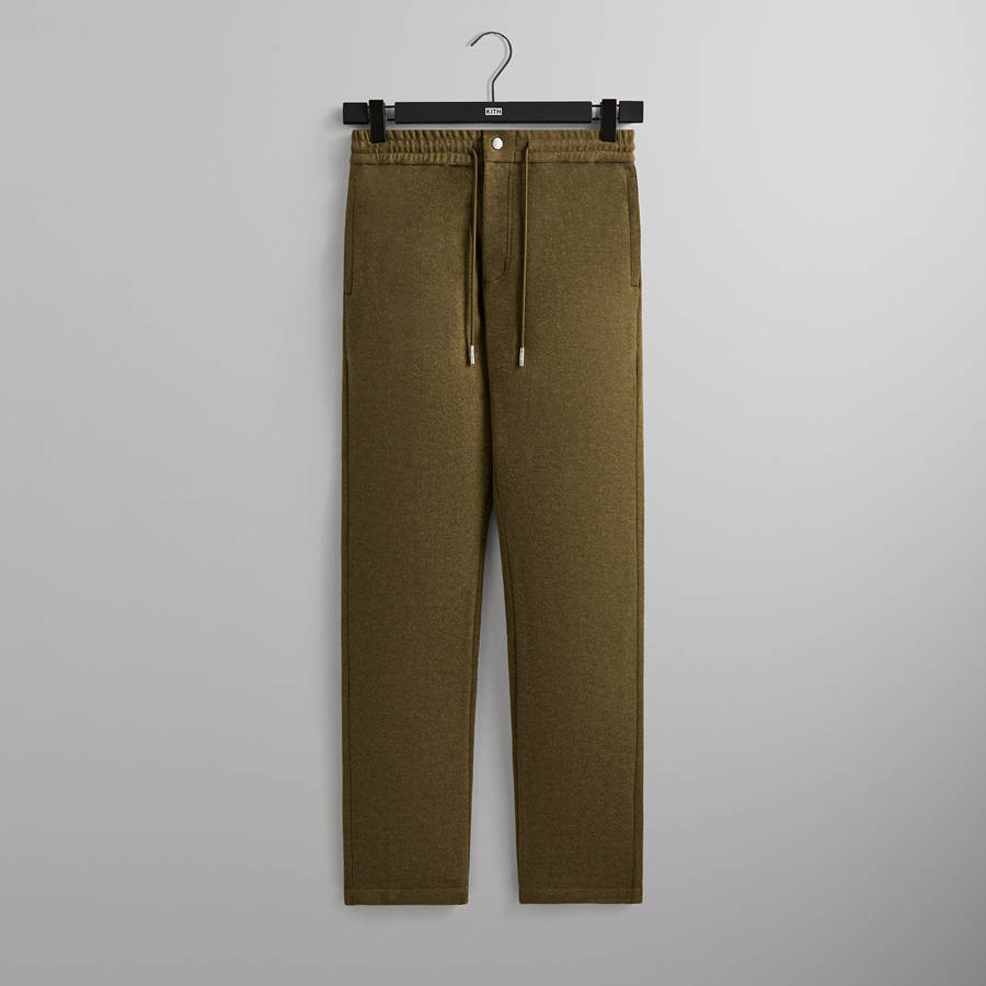 Brown Men Kith Felted Jersey Lorimer Pants | 3507-OJCPB