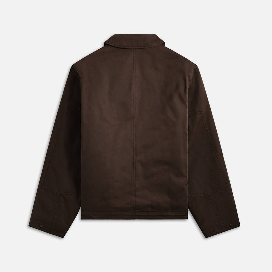 Brown Men Kith Lemaire Quilted 3D Pockets Jackets | 2647-GCBQX