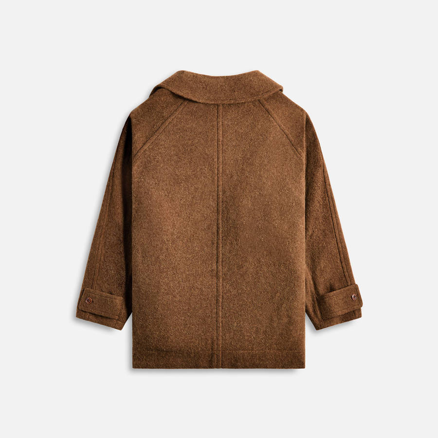 Brown Men Kith Lemaire Short Duffle Coats | 8567-ADPJI