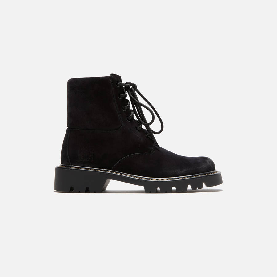 Brown Men Kith Loewe Sierra Ankle Boots | 5302-LTYPH